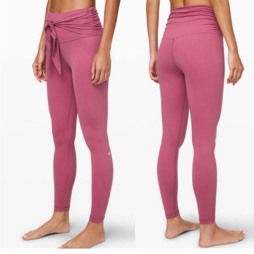 Lululemon shopping bag+ leggings Align Wrap Waist Leggings + bag Size 10